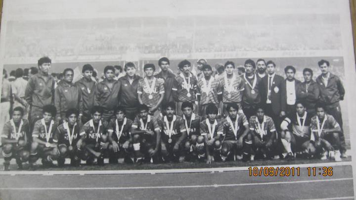 Nepal to gold at the 1984 South Asian Games in Kathmandu