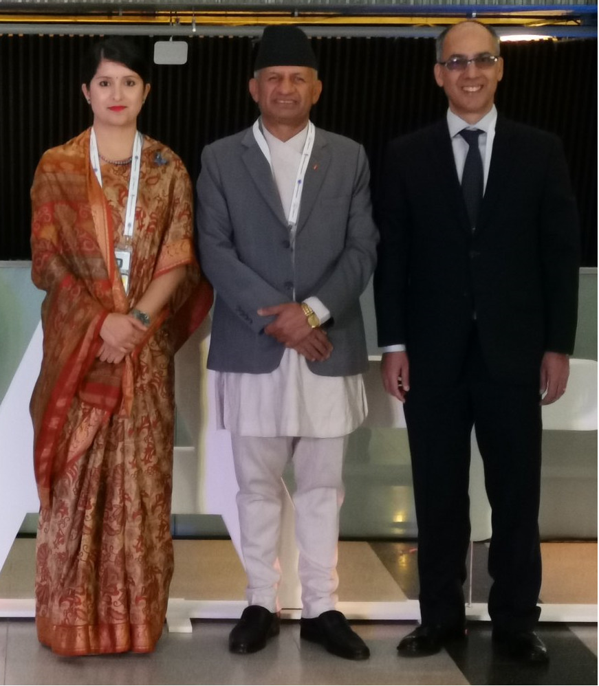 Nepali Delegation attending UN High Level Conference on South-South Cooperation